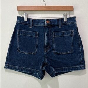 Madewell Women's Blue Denim Shorts
